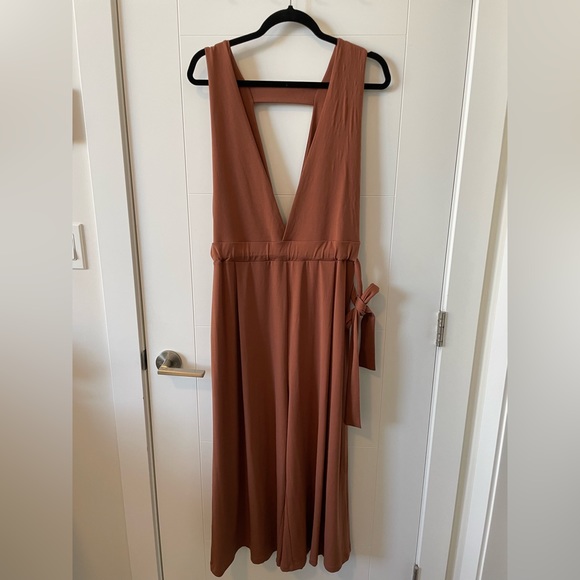 OAK + FORT Pants - Oak + Fort Sleeveless Jumper - Size M - Burnt Orange